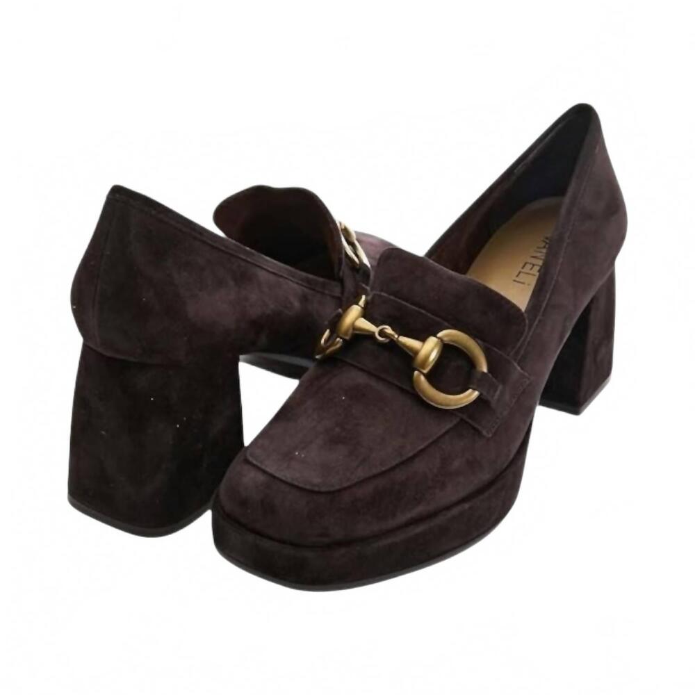 NEW VANELI women's vayle platform heels in tmoro suede